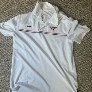 Virginia tech golf dri-fit tee medium